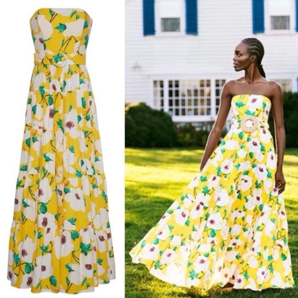 CARA CARA
Regina Floral Tiered Maxi Dress.  Size 8.  Worn once - Picture 11 of 11